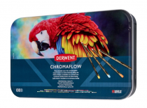BOITE DE 100 CRAYONS CHROMAFLOW DERWENT
