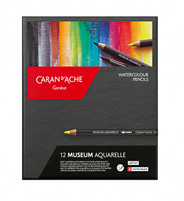 BOITE DE 12 CRAYONS MUSEUM CARAN D\'ACHE