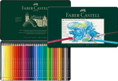 BOITE DE 36 CRAYONS AQUARELLABLES ALBRECHT D�RER - FABER CASTELL
