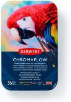 BOITE DE 36 CRAYONS CHROMAFLOW DERWENT