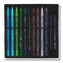 BOITE DÉCOUVERTE 24 CRAYONS PASTEL SENNELIER