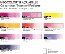 BOITE METAL 10 NEOCOLOR II CARAN D\'ACHE SPECIAL EDITION 50ans Teintes chaudes