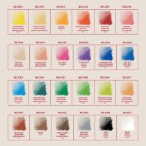 BOÎTE MÉTAL 24 CRAYONS PASTEL CONTE ASSORTIS