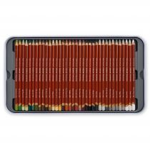 BOITE METAL 72 CRAYONS DRAWING DERWENT (collection complète)