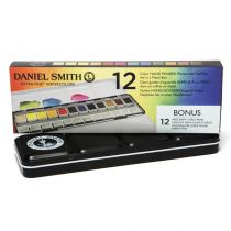 BOITE METAL AQUARELLE EXTRA FINE 12 1/2 godet DANIEL SMITH
