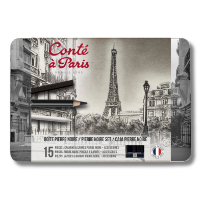 BOITE METAL CONTE A PARIS PIERRE NOIRE
