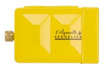 BOITE METAL EMAILLE JAUNE AVEC RESERVE D\'EAU 8 1/2 godets AQUARELLE EXTRA FINE SENNELIER + CADEAUX