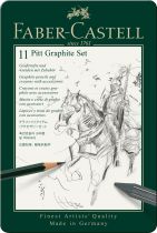 BOITE METAL PITT GRAPHIT SET X 11