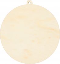 BOULE RELIEF BOIS PERE NOEL SANTA BABY