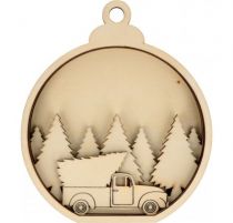 BOULE RELIEF XMAS TIME NOEL PICKUP