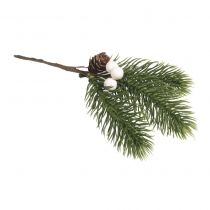 BRANCHE DECO AVEC BAIES BLANCHES