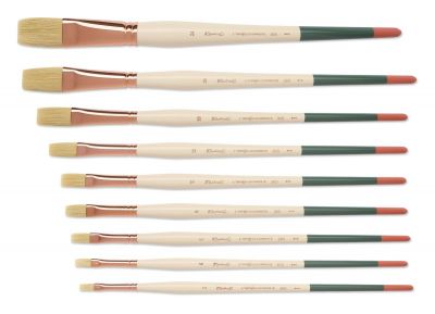 BROSSE IMITATION SOIE DE PORC L\'IMPRESSIONNISTE PLATE SORTIE LONGUE S�RIE 365
