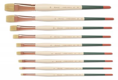BROSSE IMITIATION SOIE DE PORC L\'IMPRESSIONNISTE PLATE S�RIE 361