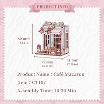 CAF&Eacute; MACARON- MINI BOOK NOOK