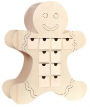 CALENDRIER DE L\'AVENT BONHOMME PAIN DEPICE