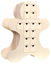 CALENDRIER DE L\'AVENT BONHOMME PAIN DEPICE