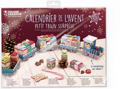 CALENDRIER DE L\'AVENT PETIT TRAIN SURPRISE