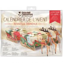 CALENDRIER DE L\'AVENT RENNES ET TRAINEAUX