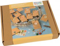 CALENDRIER DE L\'AVENT SACHETS KRAFT