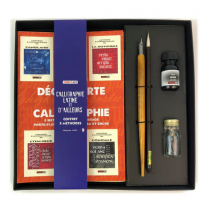 CALLIGRAPHIE LATINE & D’AILLEURS COFFRET 5 MÉTHODES