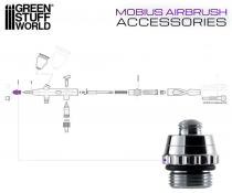 Capuchon de buse 0,2 pour aérographe Mobius