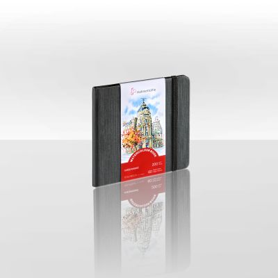 CARNET AQUARELLE 200GR 19.5x19.5 CARRE HAHNEMULE 