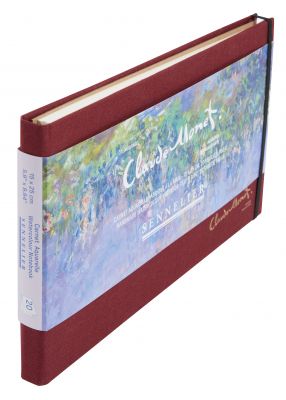 CARNET AQUARELLE SENNELIER 15X25CM-20FEUILLES-300G CLAUDE MONET 