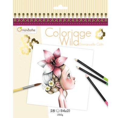 CARNET DE COLORIAGE WILD