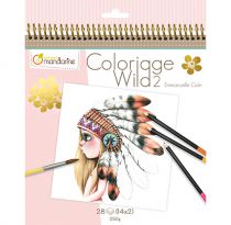 CARNET DE COLORIAGE WILD2