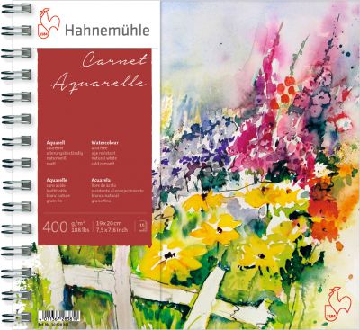 CARNET DE VOYAGE GRAIN FIN 19X20CM 400G/M�
