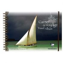 CARNET DE VOYAGE SPIRALE 30FEUILLES 180G