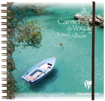 CARNET DE VOYAGE SPIRALE 30FEUILLES 180G