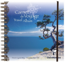 CARNET DE VOYAGE SPIRALE 30FEUILLES 180G