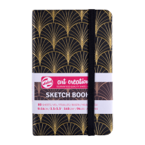 CARNET ESQUISSE ART DECO 140G FEUILLES BLANCHES ART CREATION TALENS 