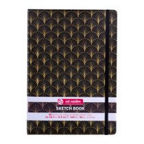 CARNET ESQUISSE ART DECO 140G FEUILLES BLANCHES ART CREATION TALENS 