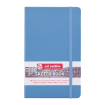 CARNET ESQUISSE BLEU LAC 140G FEUILLES IVOIRE ART CREATION TALENS