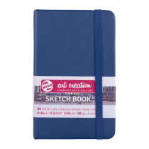 CARNET ESQUISSE BLEU MARINE 140G FEUILLES IVOIRE ART CREATION TALENS
