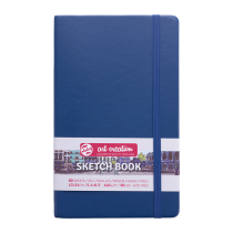 CARNET ESQUISSE BLEU MARINE 140G FEUILLES IVOIRE ART CREATION TALENS