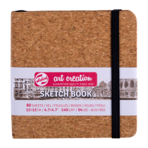 CARNET ESQUISSE LIEGE 140G FEUILLES BLANCHES ART CREATION TALENS