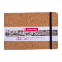 CARNET ESQUISSE LIEGE 140G FEUILLES BLANCHES ART CREATION TALENS