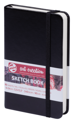 CARNET ESQUISSE NOIR 140G FEUILLES IVOIRE ART CREATION TALENS