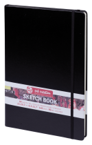 CARNET ESQUISSE NOIR 140G FEUILLES IVOIRE ART CREATION TALENS