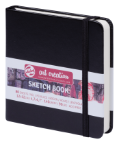 CARNET ESQUISSE NOIR 140G FEUILLES IVOIRE ART CREATION TALENS