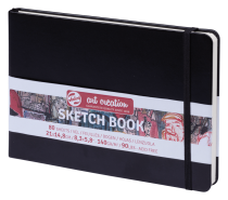 CARNET ESQUISSE NOIR 140G FEUILLES IVOIRE ART CREATION TALENS