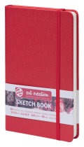 CARNET ESQUISSE ROUGE 140G FEUILLES IVOIRE ART CREATION TALENS 