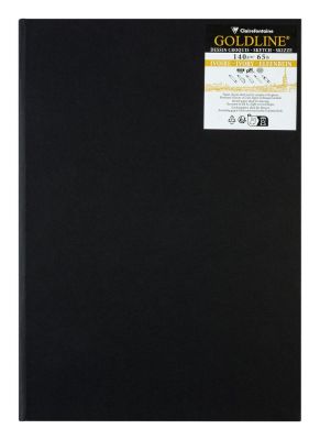 CARNET GOLDLINE CLAIREFONTAINE A4  COLL� 40F IVOIRE 140G PORTRAIT