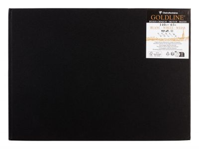 CARNET GOLDLINE CLAIREFONTAINE A4 COLL� 50F BLANC 140G PAYSAGE