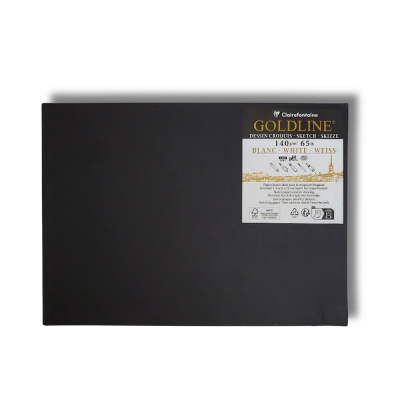 CARNET GOLDLINE CLAIREFONTAINE A5 COLL� 50F BLANC 140G PAYSAGE
