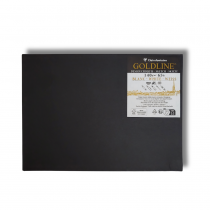 CARNET GOLDLINE CLAIREFONTAINE A5 COLL&Eacute; 50F BLANC 140G PAYSAGE