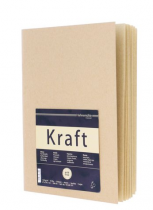 CARNET RELIE KRAFT HAHNEMÜHLE A5 120g - 20 Feuilles